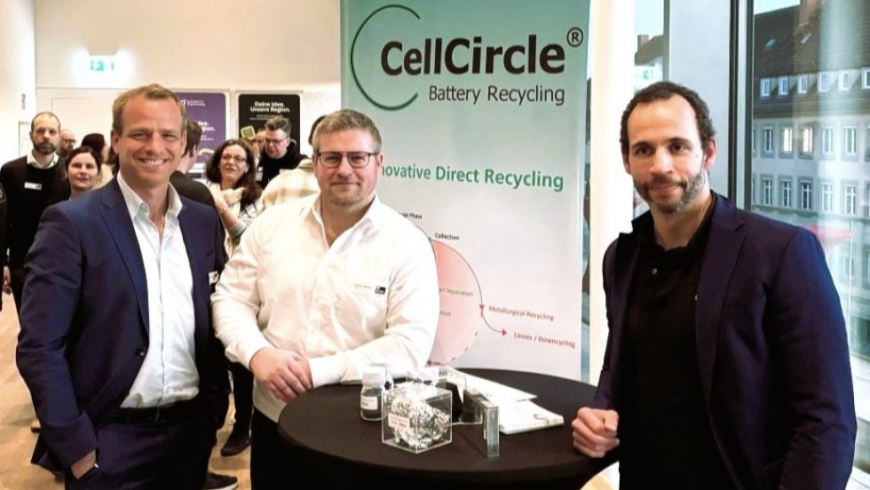CellCircle team at start-up event (picture: © Daniel Salzinger).