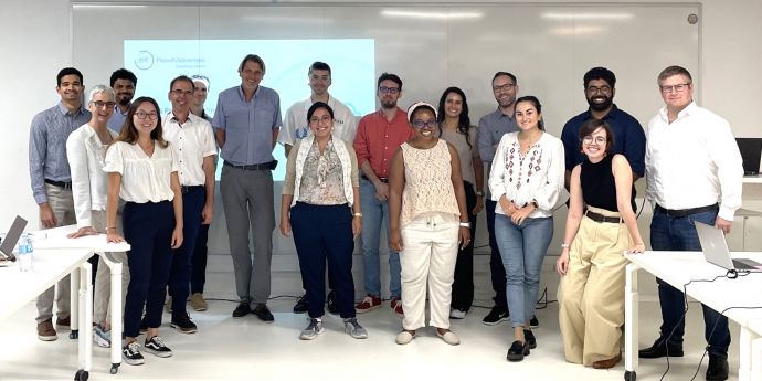 HiQ-LCA team led by project manager Dr. Andreas Bittner (picture: © eLi).